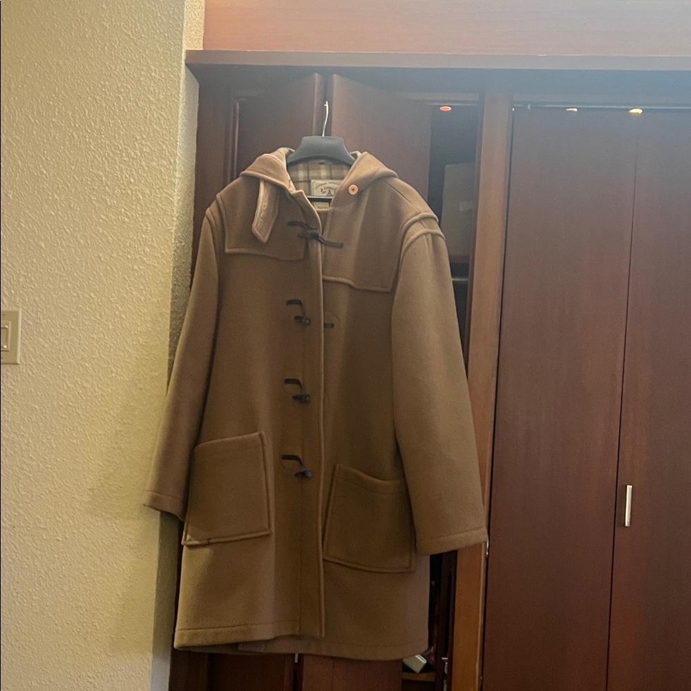 Toggle Coat with Hood original Montgomery, the worlds oldest Duffel coat company